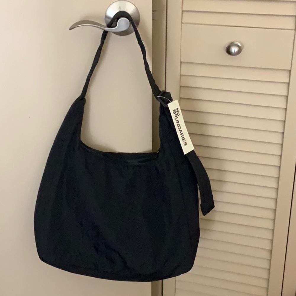 No Boundaries Black Hobo Bag Stylish and Versatile